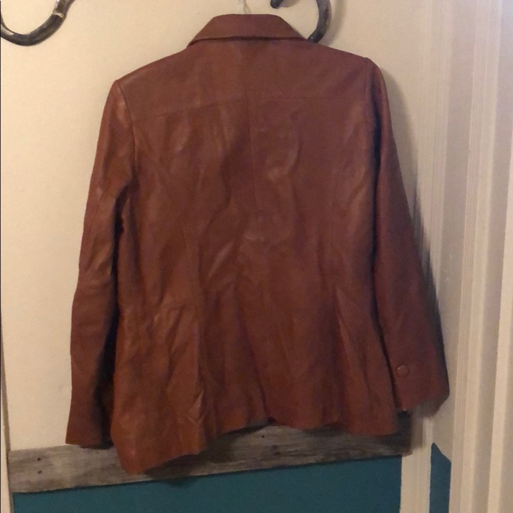 Austin Reed leather jacket - Picture 3 of 3